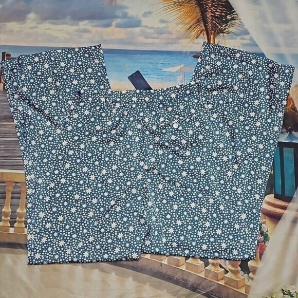 Polo Ralph Lauren High-Rise Satin Wide-Leg‎ Graphic Print Pants Size 8 New - Picture 9 of 10